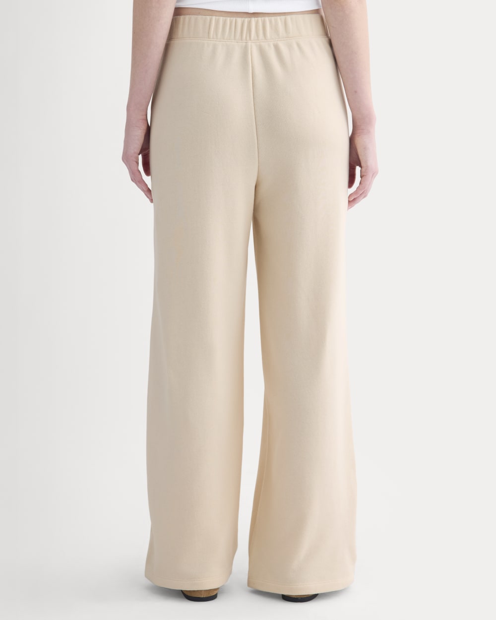 Lightweight Terry Pintuck Sweatpant | Parchment