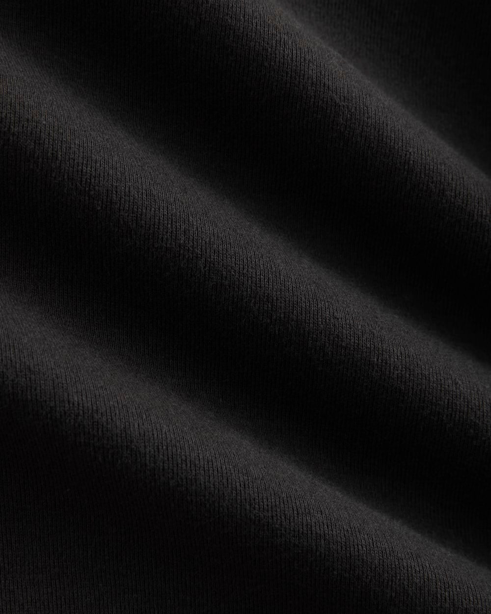 RetroSoft Cotton Crew | Black