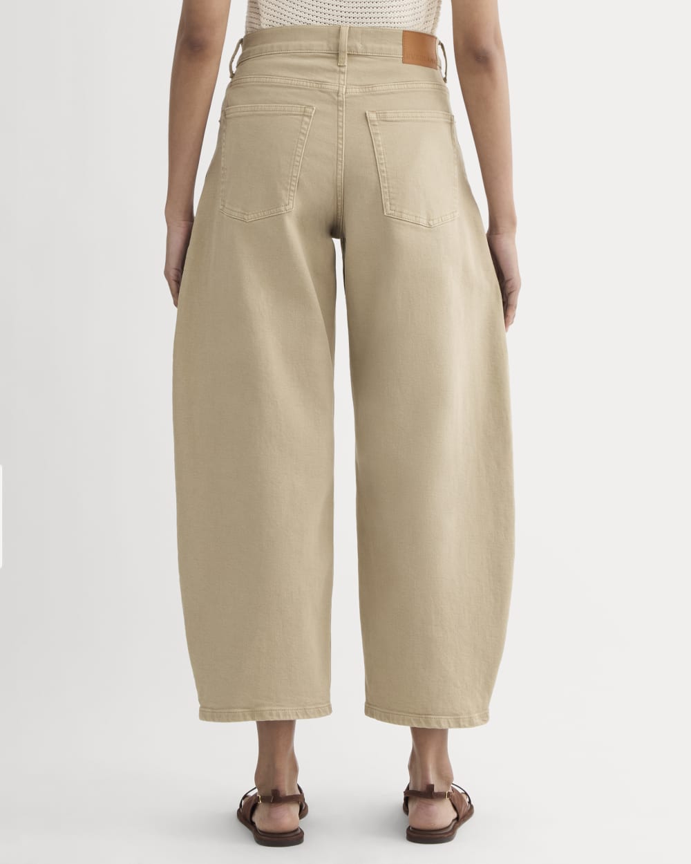 The Way-High® Curve Jean | Garment-Dyed Tan | 27" Inseam