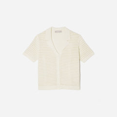 The Crochet Knit Polo | Canvas