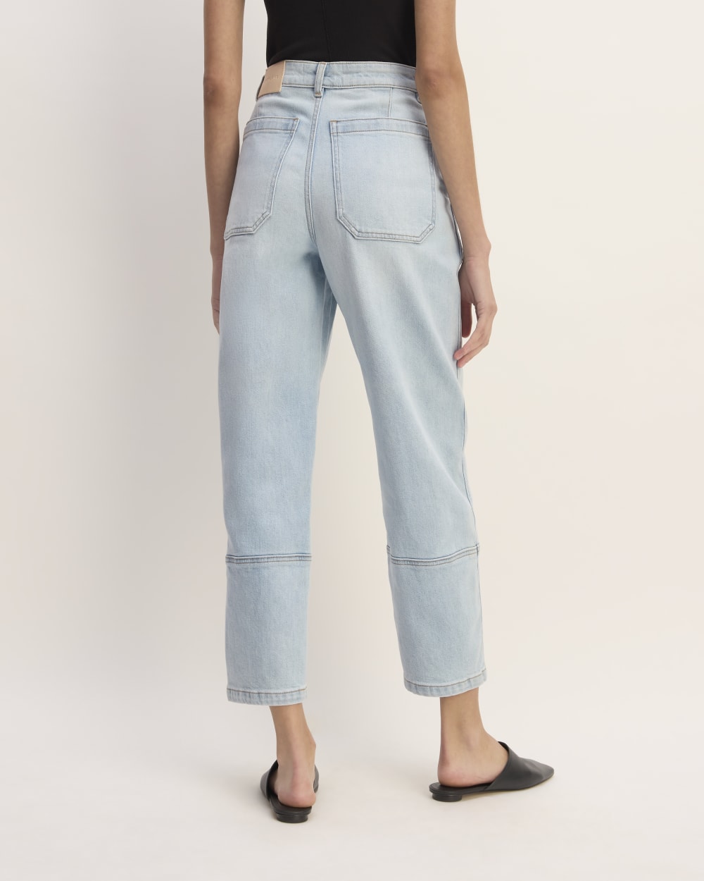 The Utility Barrel Jean | Fog | Regular