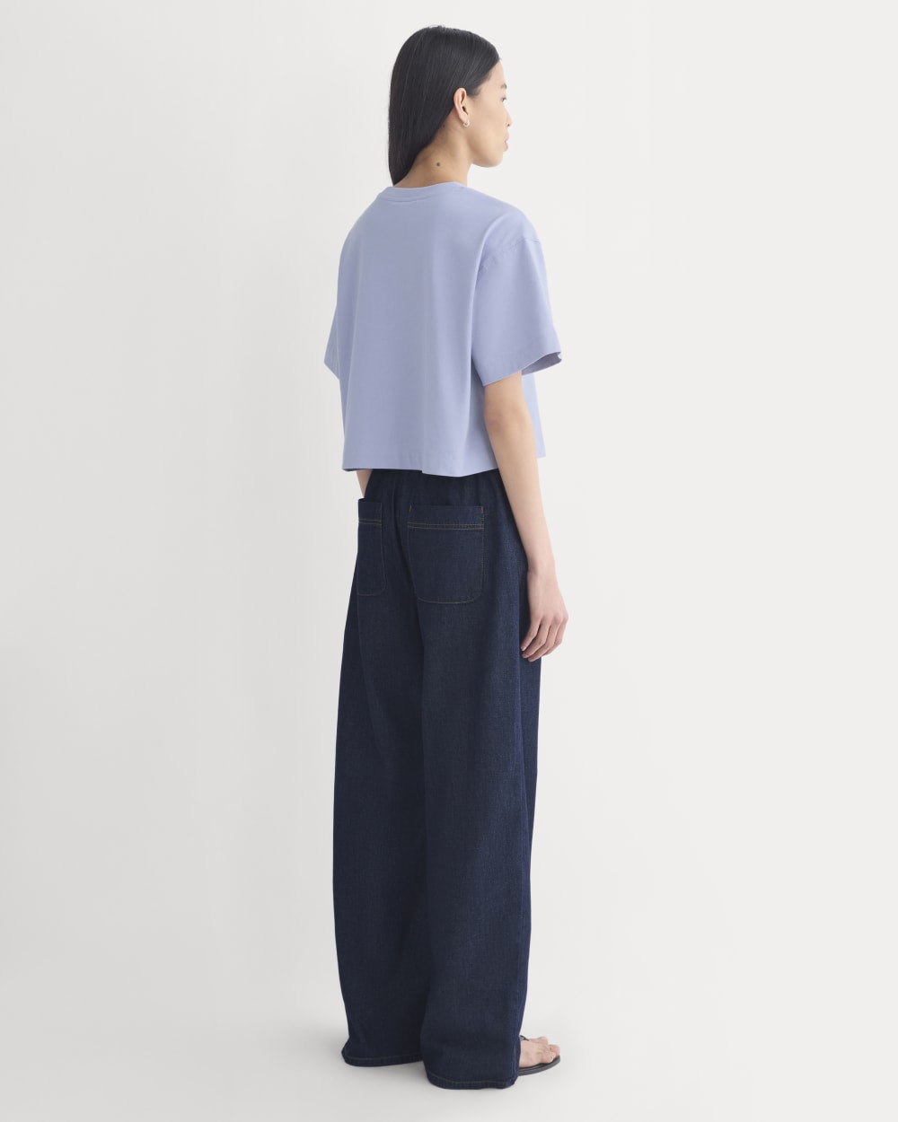 Forever Jersey Cropped Tee | Aleutian