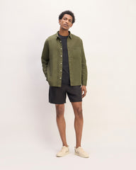 The Linen Straight Hem Shirt | Kalamata