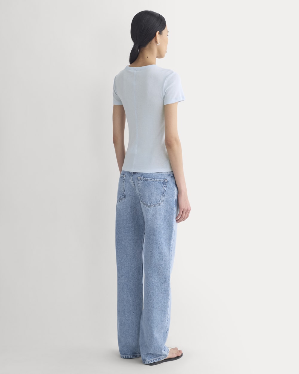 Tissue Short-Sleeve Crew | Skywriting