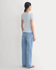 Tissue Short-Sleeve Crew | Skywriting