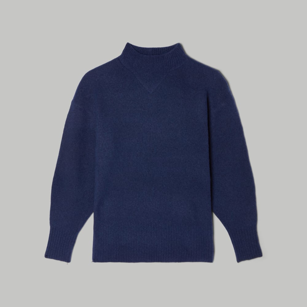 The Cozy-Stretch Pullover | Ocean Cavern