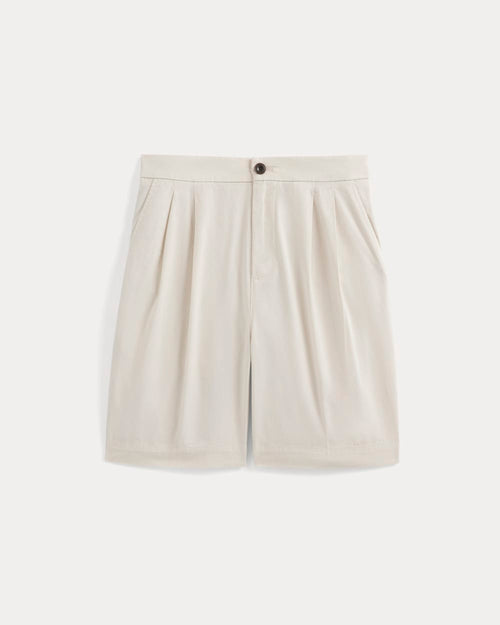 Pleated Easy Short | Birch