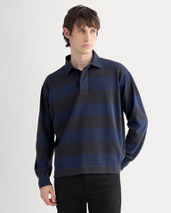 Vintage Rugby Pullover | Navy / Black