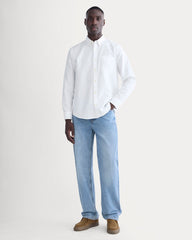 The Slim Oxford Shirt | White | Tall