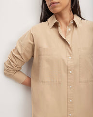 The Midi Cotton Shirt Dress | Cornstalk