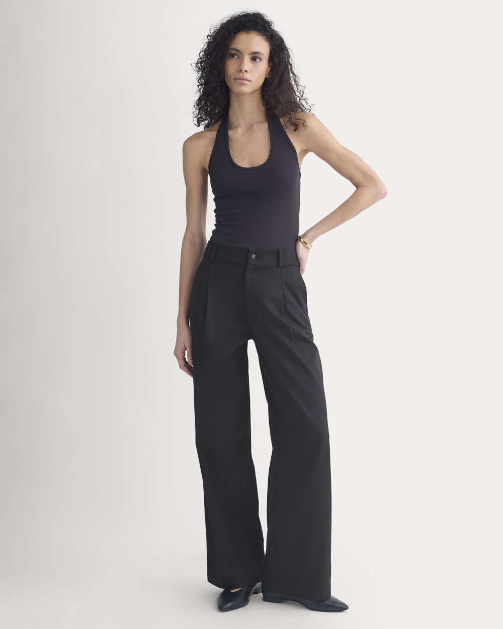 Halter Tank | Black