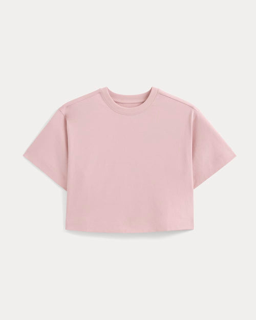 Forever Jersey Cropped Tee | Burnished Lilac