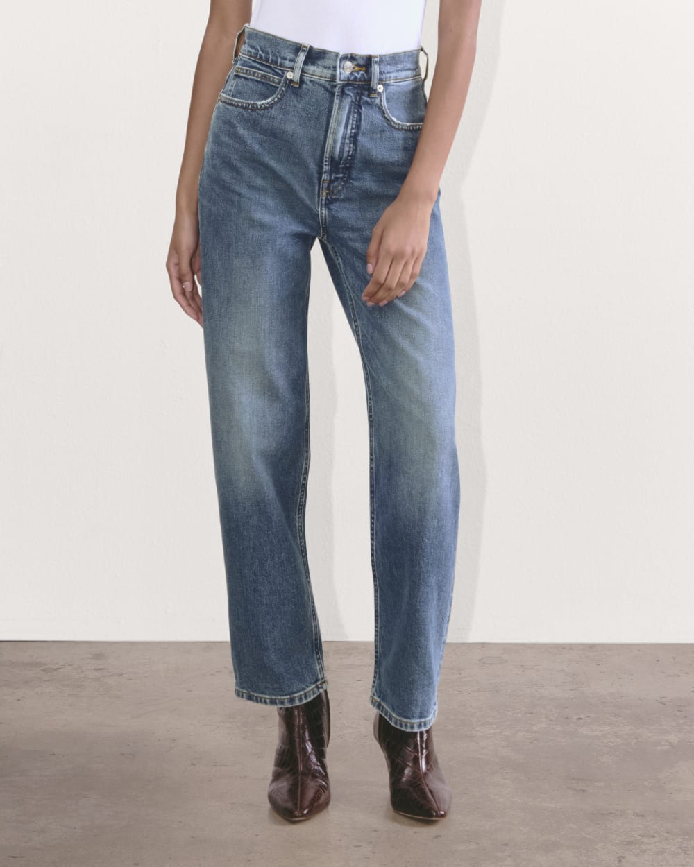 The Way-High® Jean | Mid Indigo | 29.5” Inseam