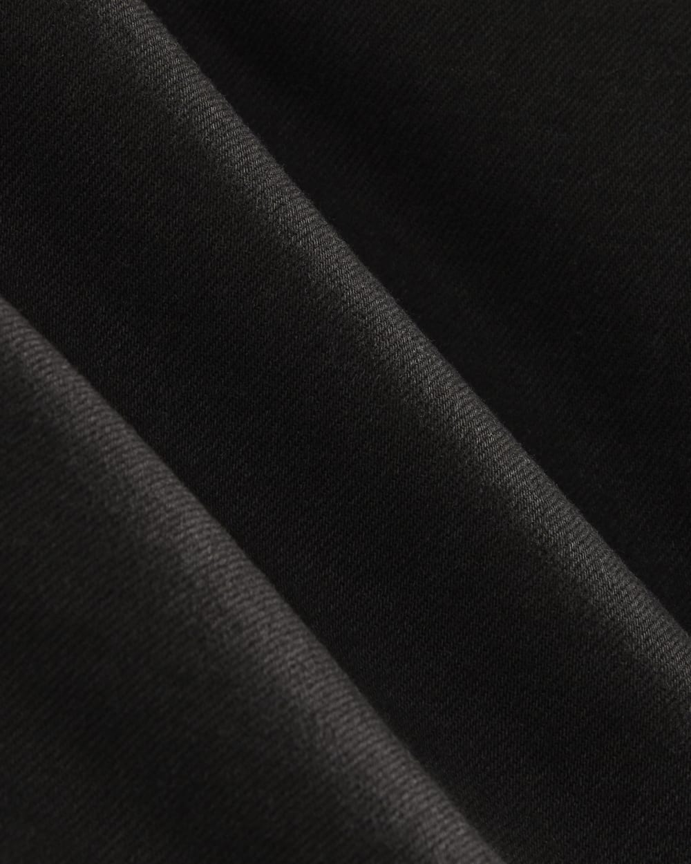 The Organic Cotton Straight-Leg Jean |  Black