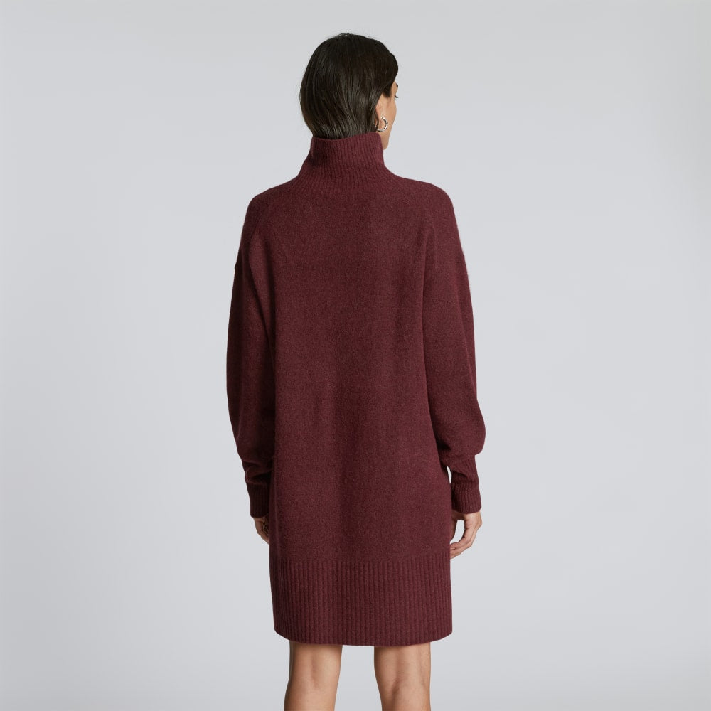 The Cozy Stretch Turtleneck Dress | Brandy