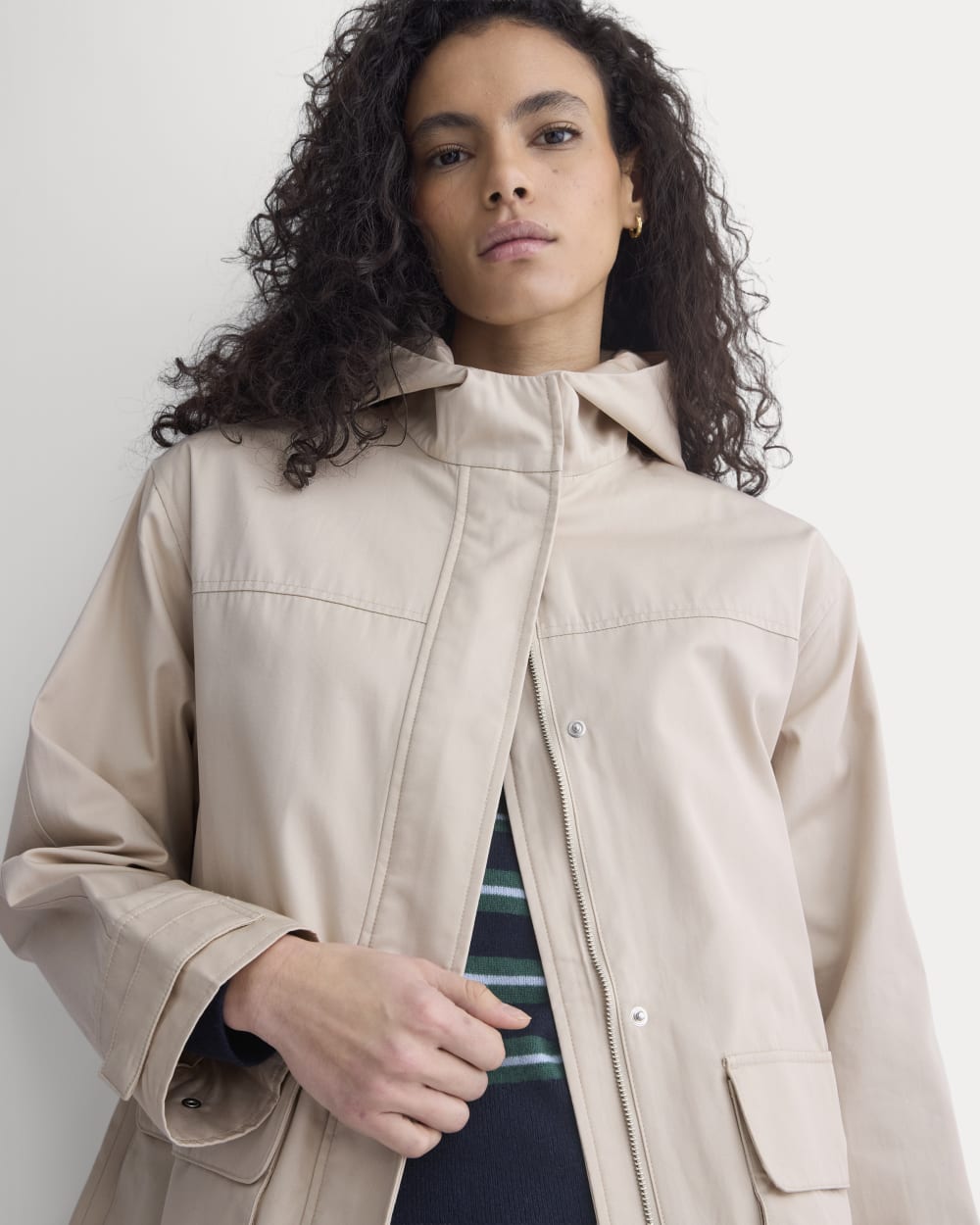 Hooded Field Jacket | Peyote