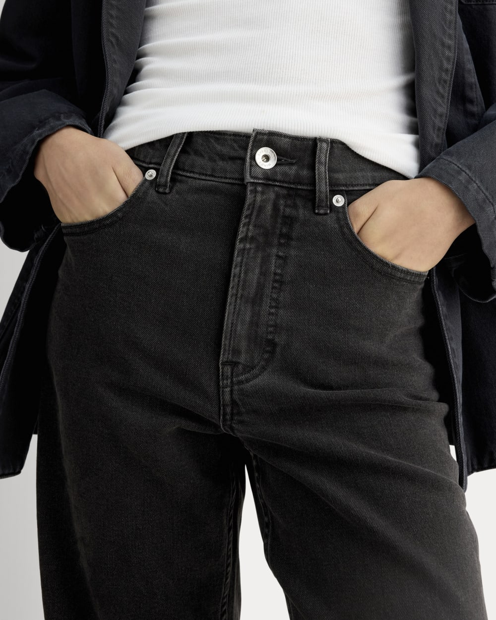 The Way-High® Jean 2.0 | Washed Black | 29.5” Inseam