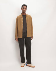 The Long-Sleeve Pique Shirt | Toasted Coconut