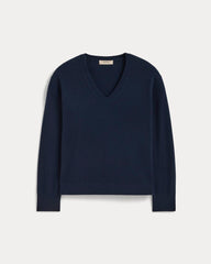 The Classic V in Cashmere | Navy