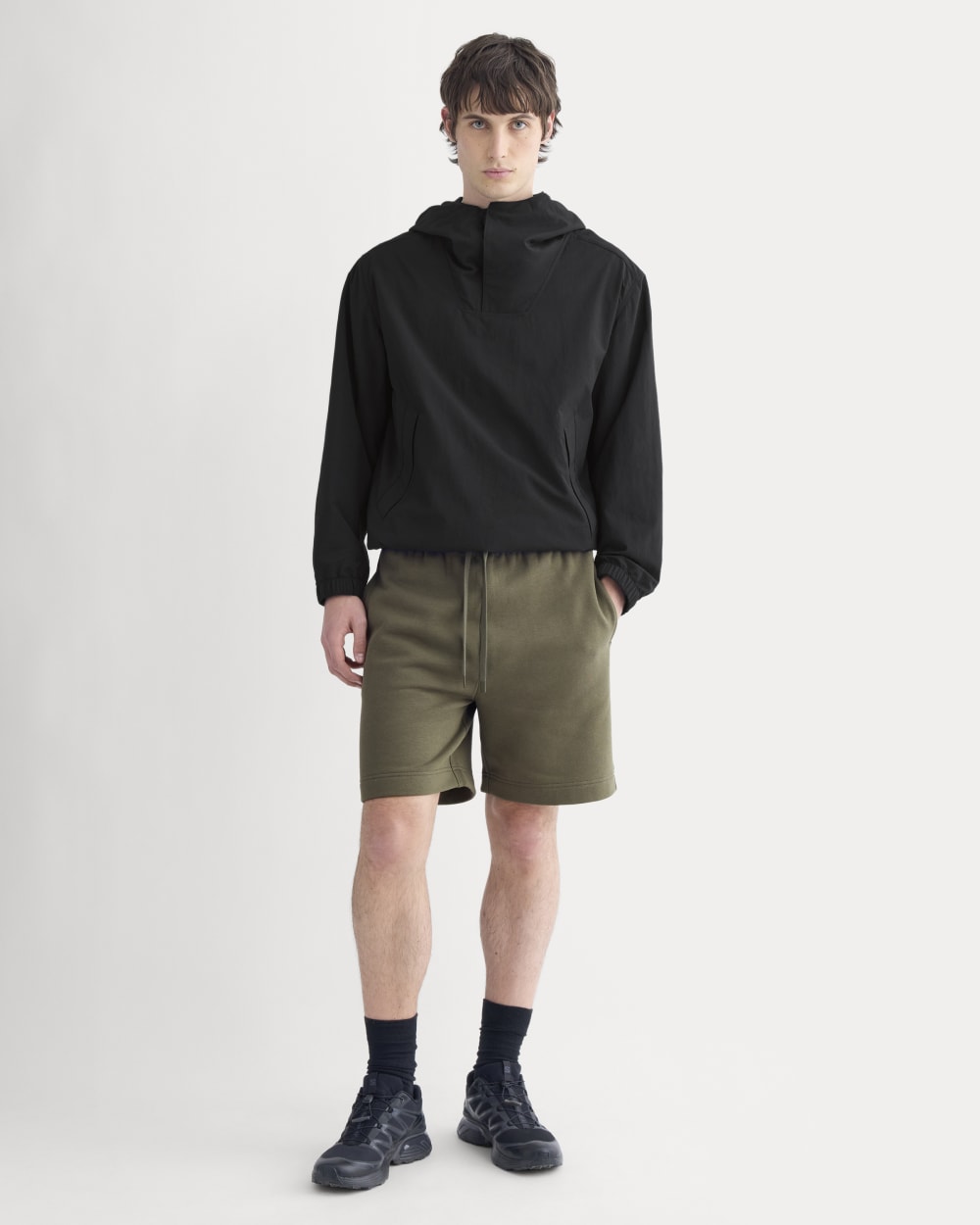 Luxe Fleece Easy Short | Olive Night