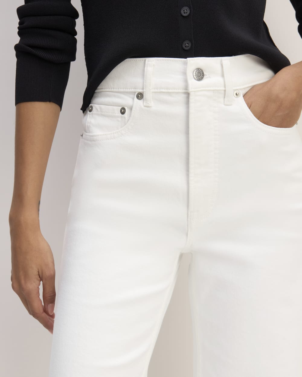 The Way-High® Sailor Jean | Bright White | 27.5" Inseam