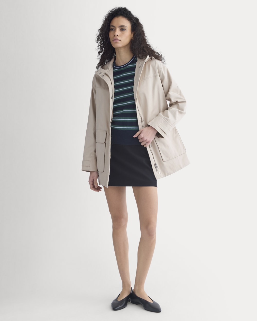 Hooded Field Jacket | Peyote