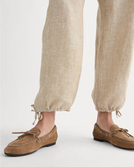 The Cargo Curve Pant in Linen | Cornstalk Chambray