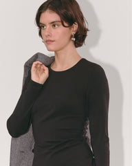 The Form Mini Dress | Black