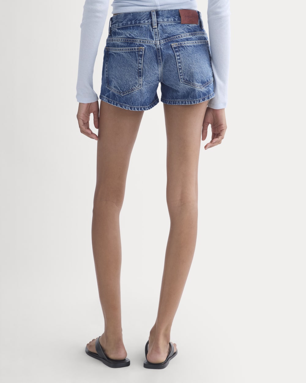 Everlane x Elena Bonvicini Pacific Short | Blue Bird Indigo