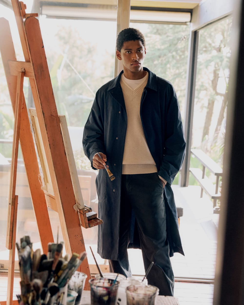 Everyday Relaxed-Fit Chino | Black