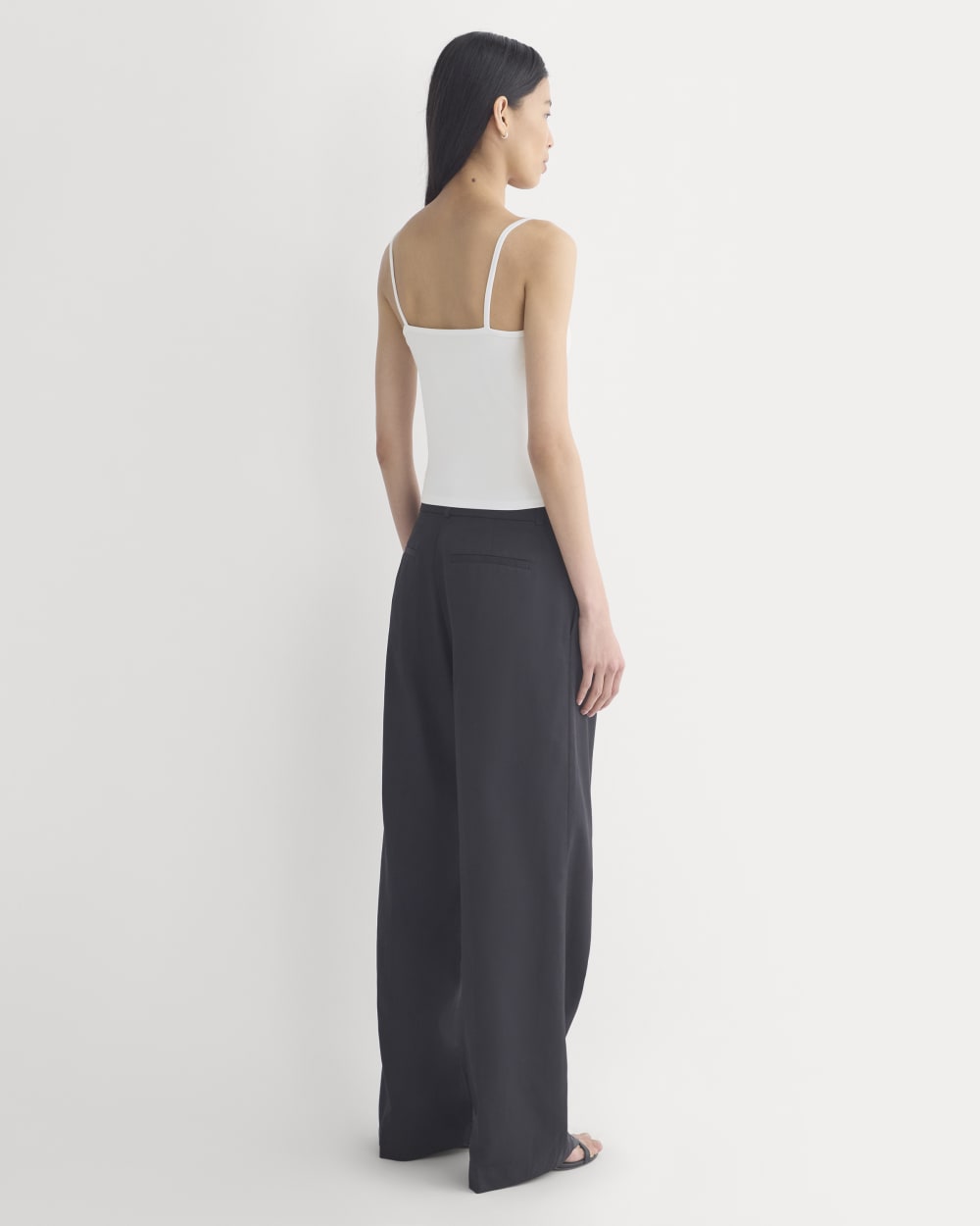 Scoopneck Cami | White