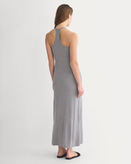 Racerback Maxi Knit Dress | Mid Heather Grey