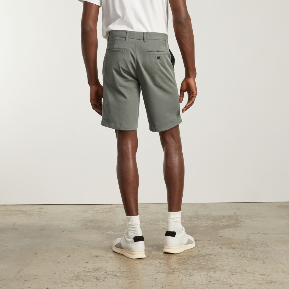 The 9" Slim-Fit Performance Chino Short | Pewter Green