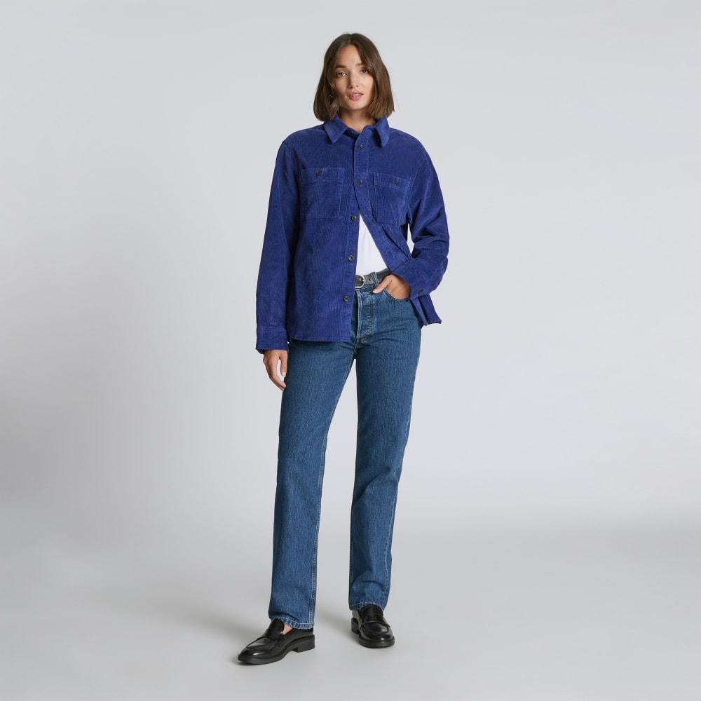 The Corduroy Everyone Overshirt | Cobalt