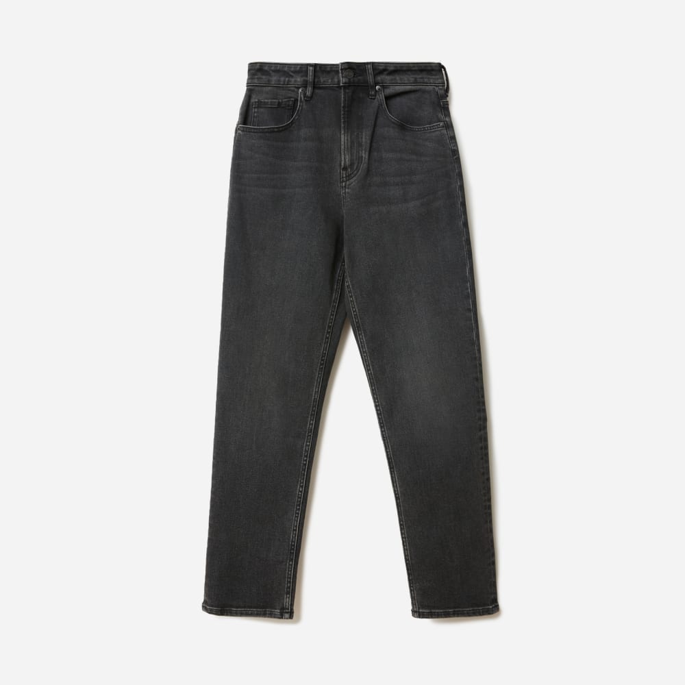 The Curvy Cheeky® Straight Jean | Washed Black | 26.5" Inseam