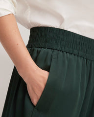 The Satin Pull-On Pant | Scarab