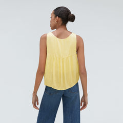 The Naia™ Ripple Tank | Pastel Yellow