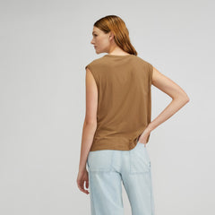 The Air Muscle Tank  | Toasted Coconut