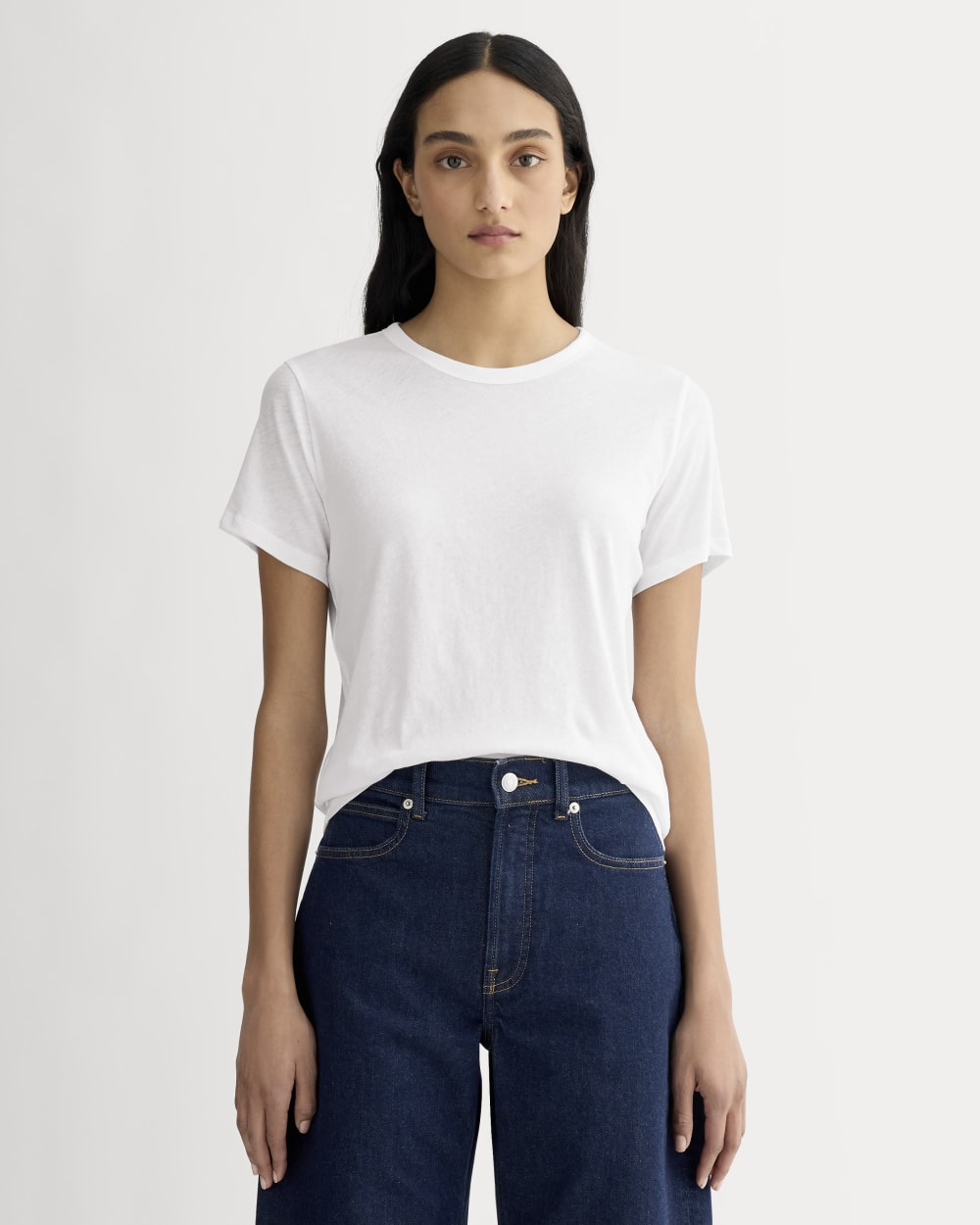 The Slim Air Tee | White