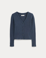 The Cozy Rib Cardigan | Mood Indigo
