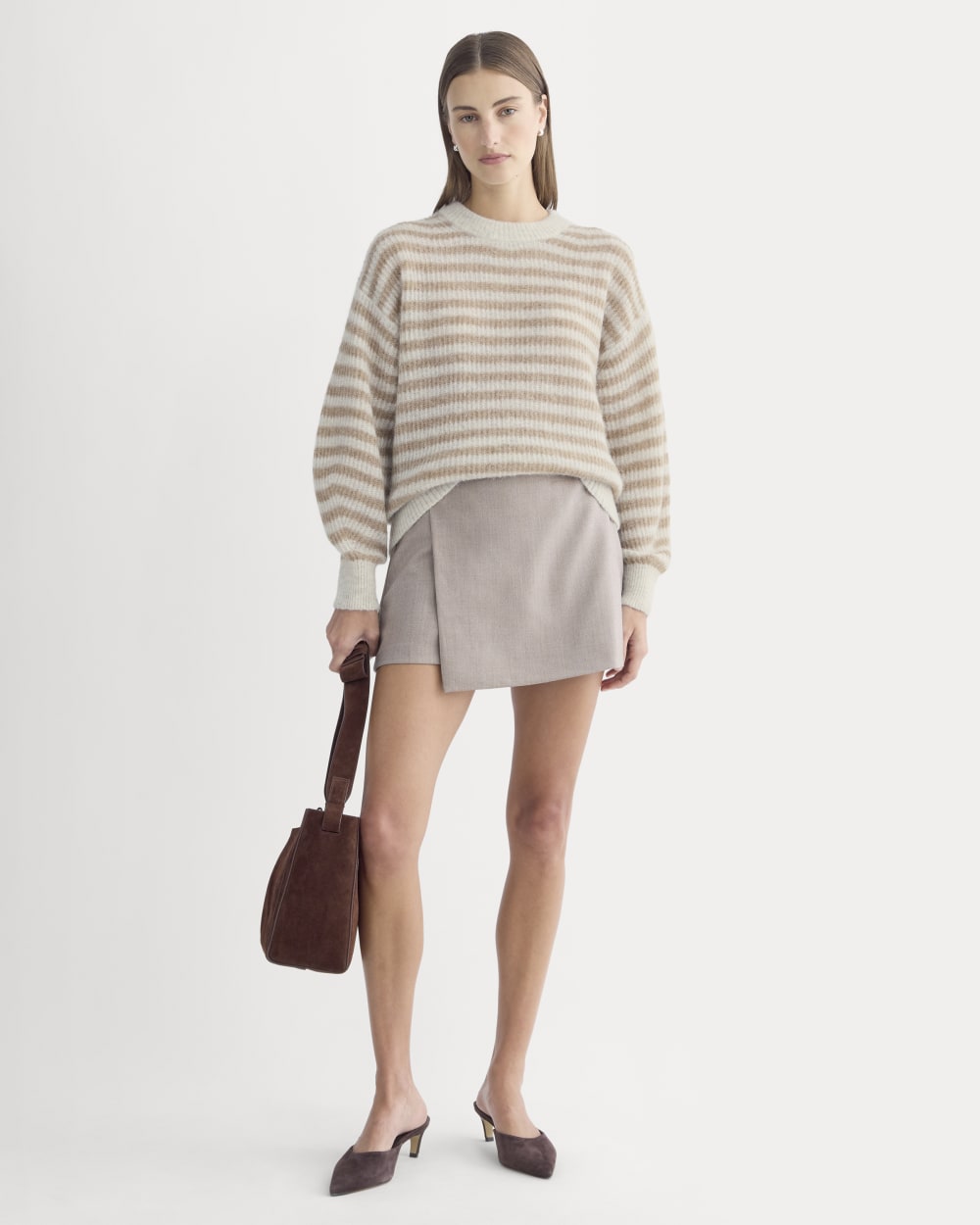 The Cocoon Crew in Alpaca | Mallow Heather/Camel