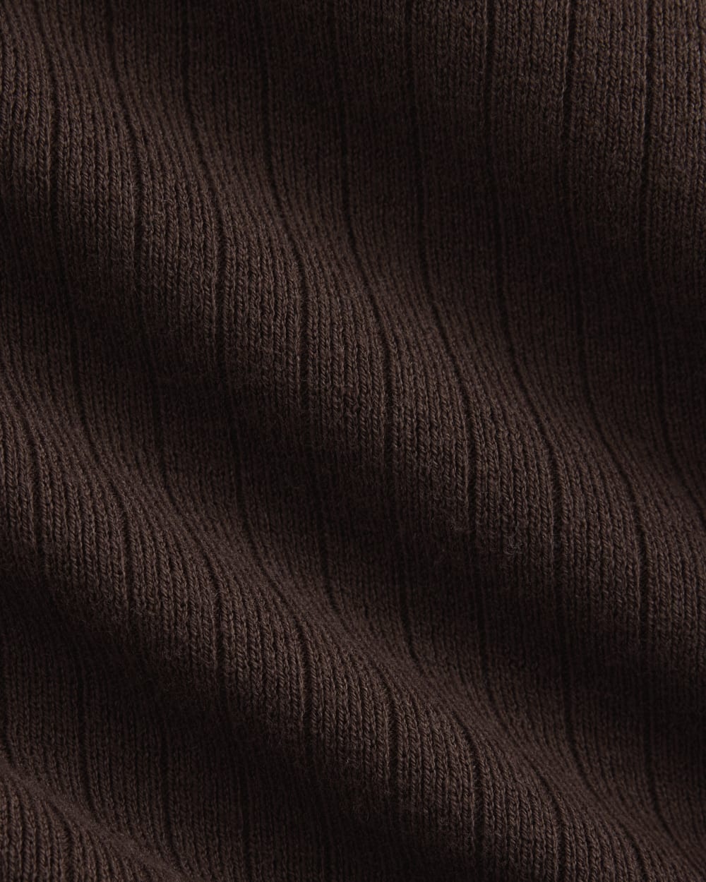 Textured Knit Tee | Coffee Bean
