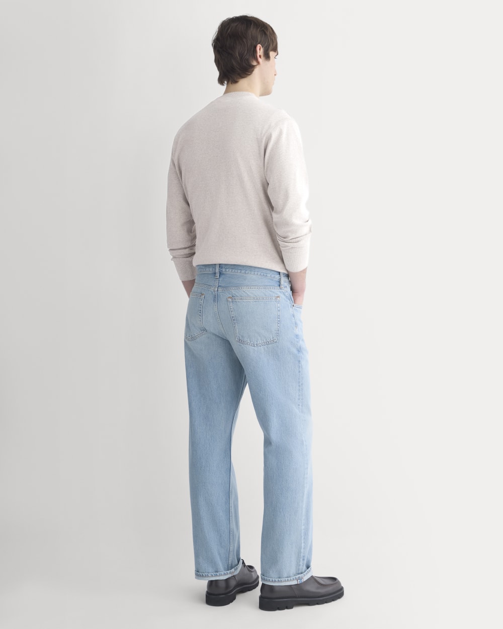 Relaxed Italian Selvedge Jean | Light Indigo