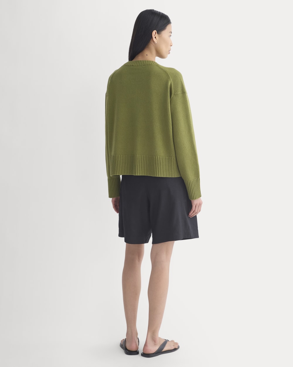 The Boxy Sweater in Everyday Cotton | Mayfly