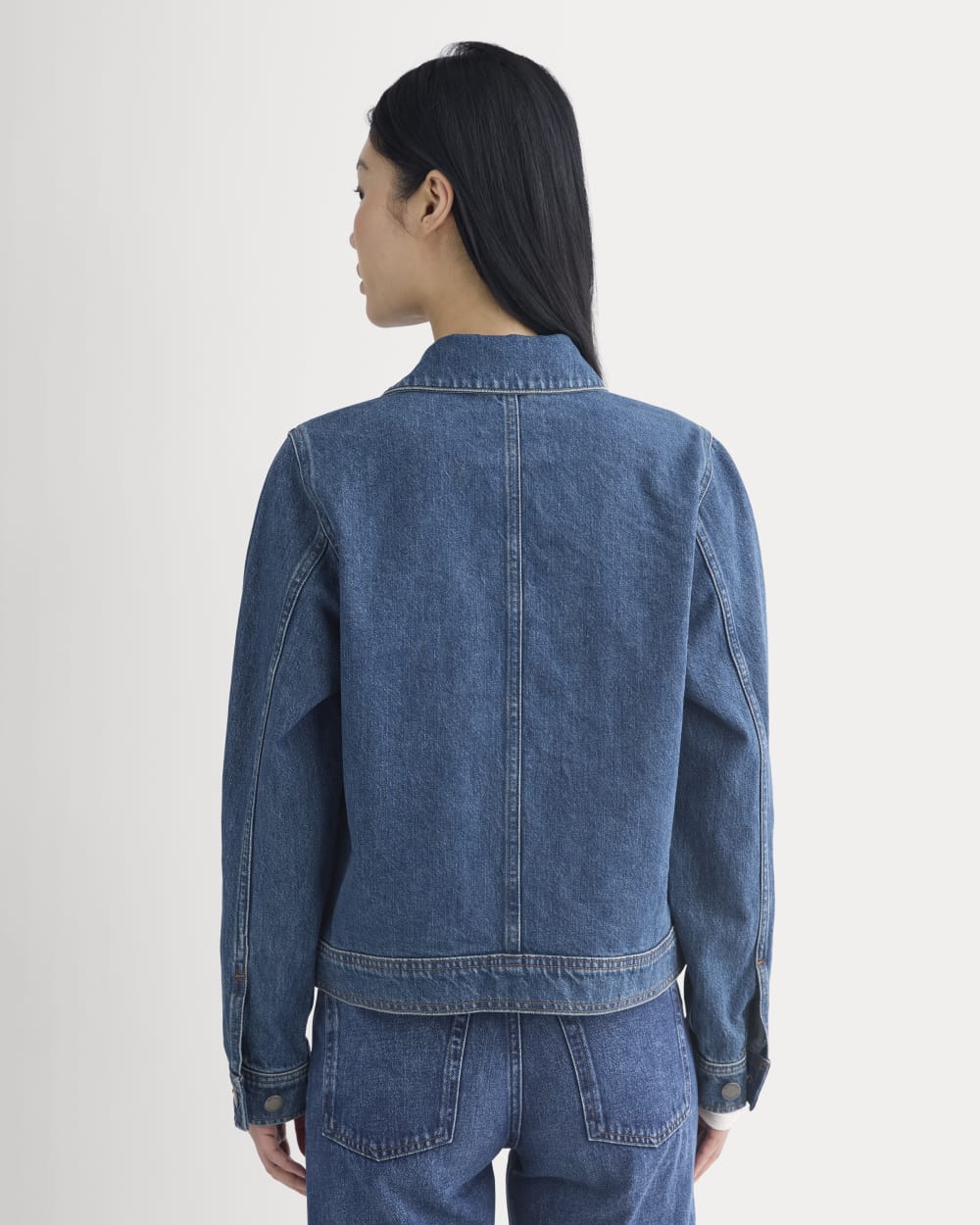 Denim Chore Jacket | Mid Indigo