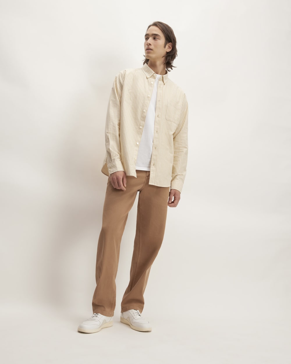 The Classic Oxford Shirt | Bone / Honey | Standard