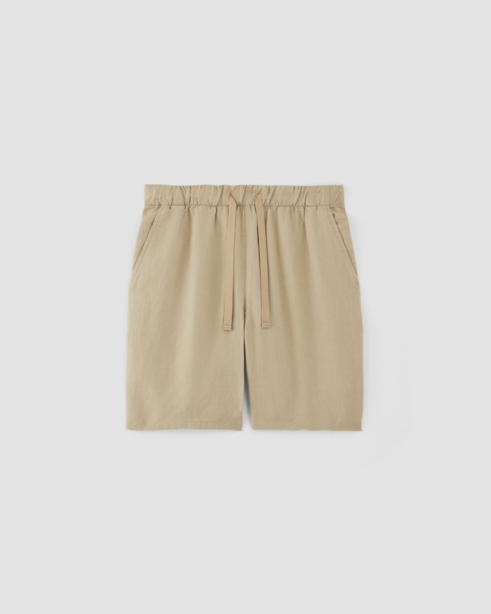 The Linen Easy Short | Trench Coat Khaki