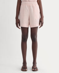The Seersucker Pull-On Short | Soft Orange